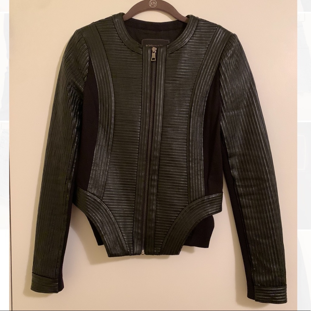 Bcbg Leather Jacket - image 3